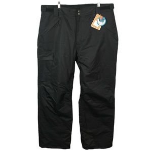 MJ498 NWT Mens Magellan Outdoors Water Resistant Insulated Ski Snow Pants XL